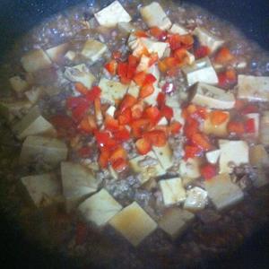 香菇肉末烧豆腐的做法 步骤9
