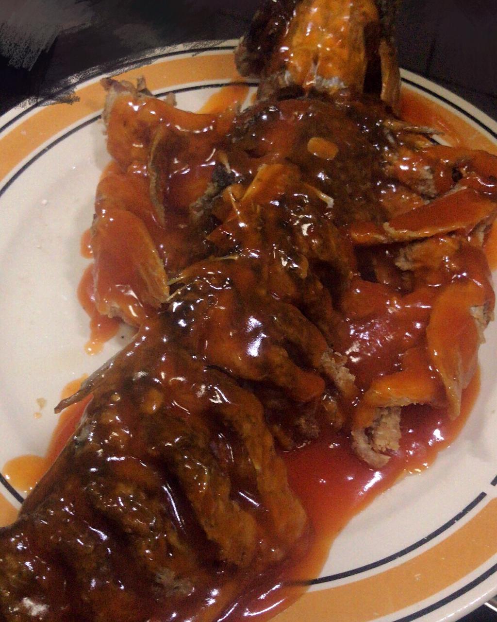 龙雪儿de嘛嘛做的糖醋鲤鱼