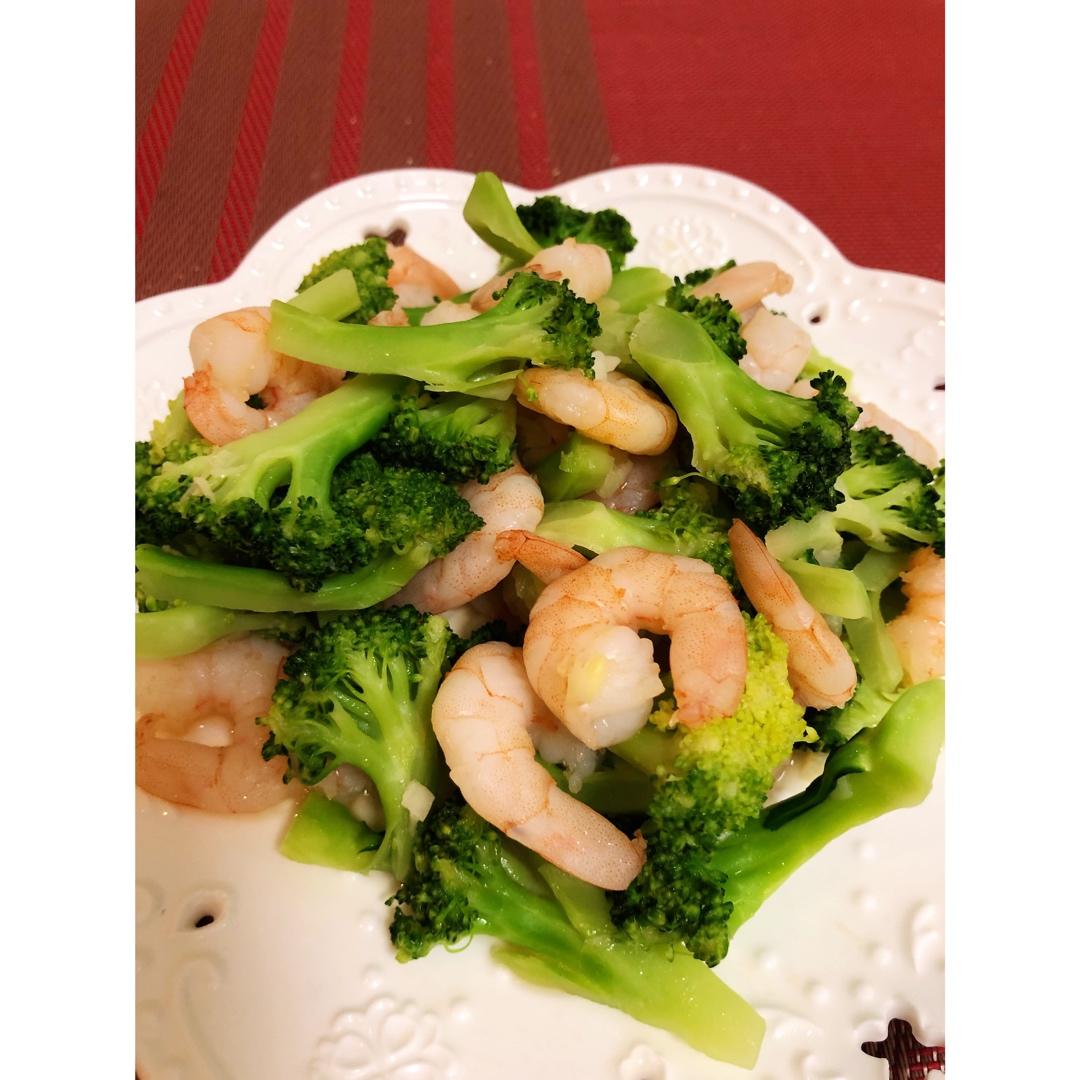 西兰花🥦炒虾仁🍤