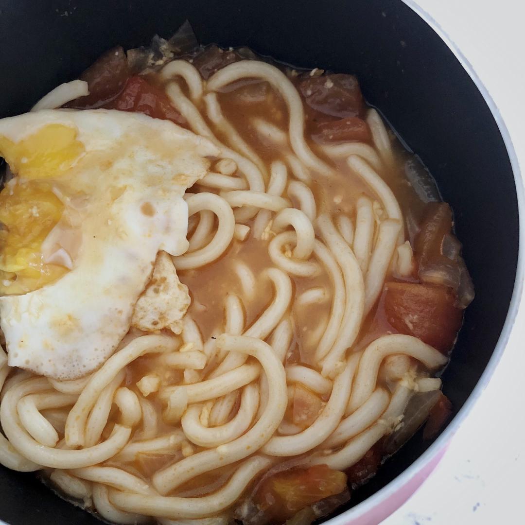 味千番茄芝士乌冬面
