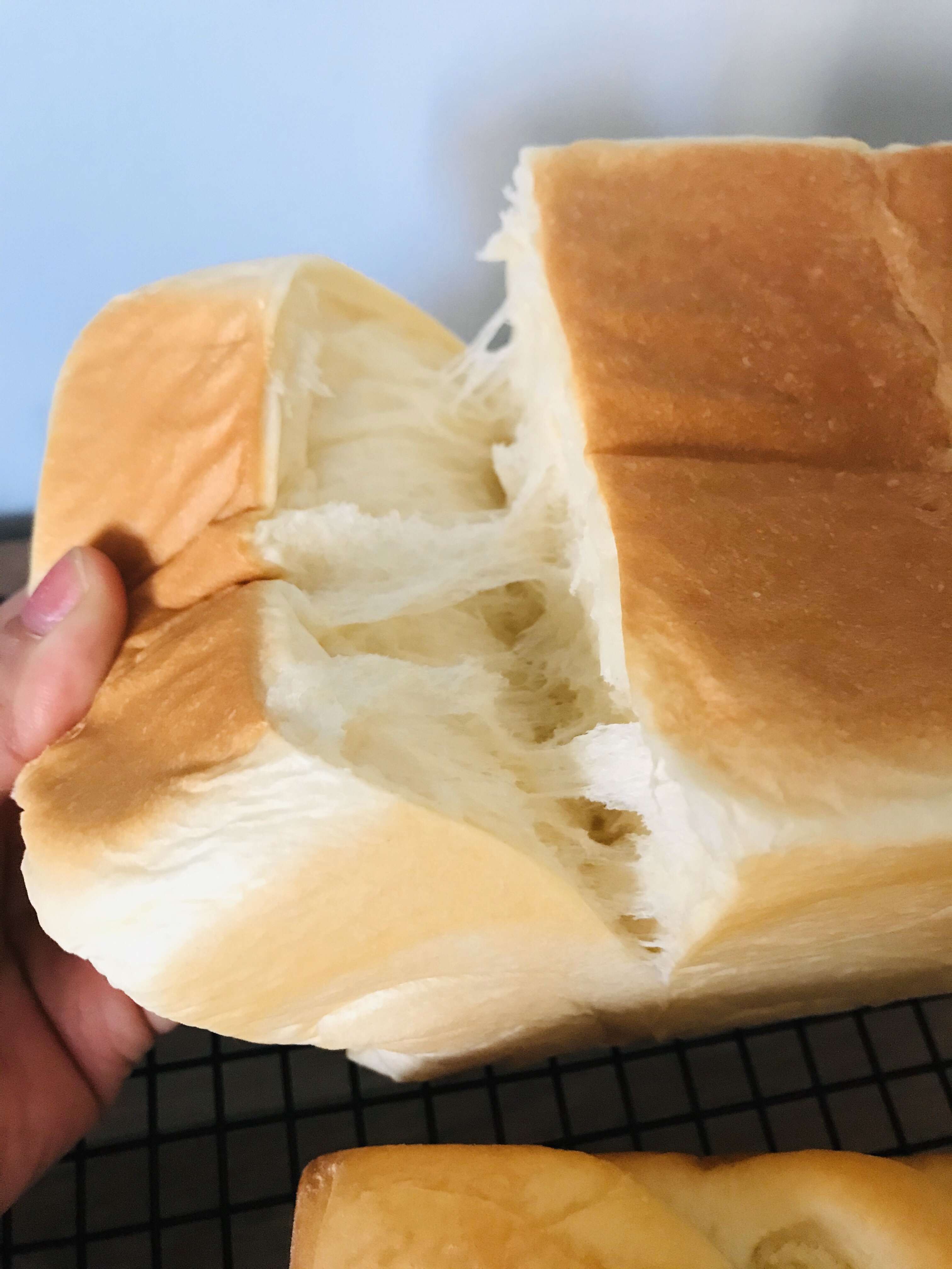 面包机做出的手撕吐司