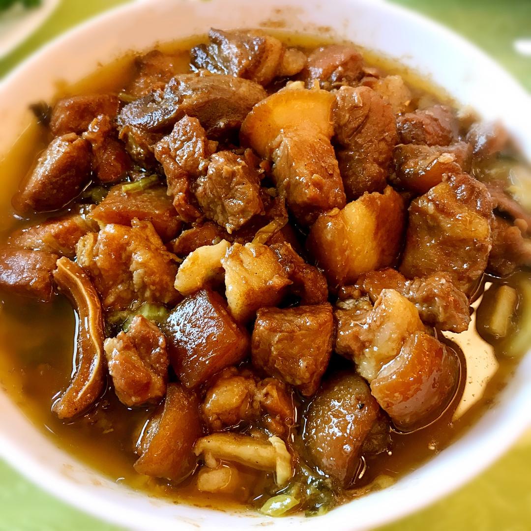 百叶结红烧肉