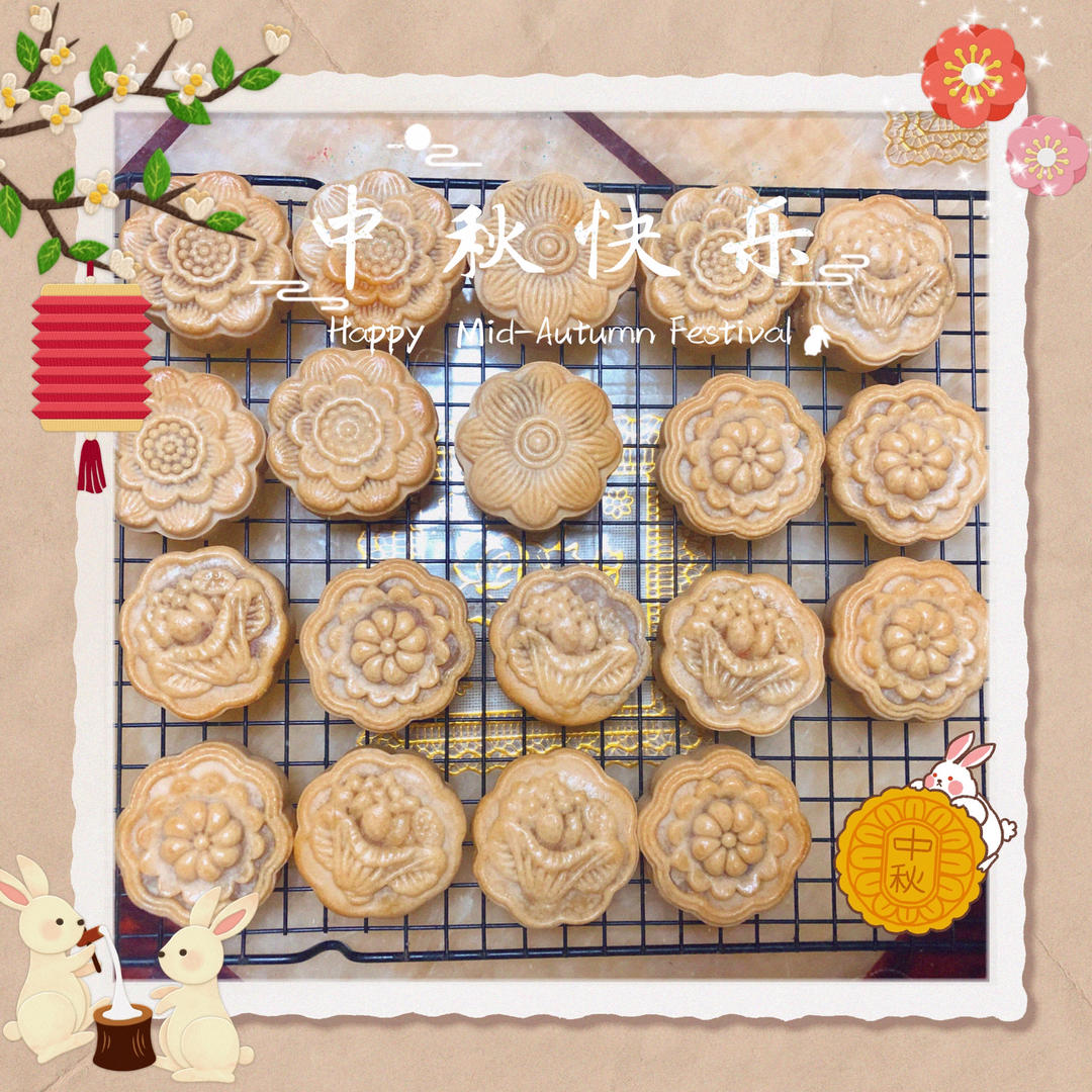 广式月饼—蛋黄莲蓉月饼