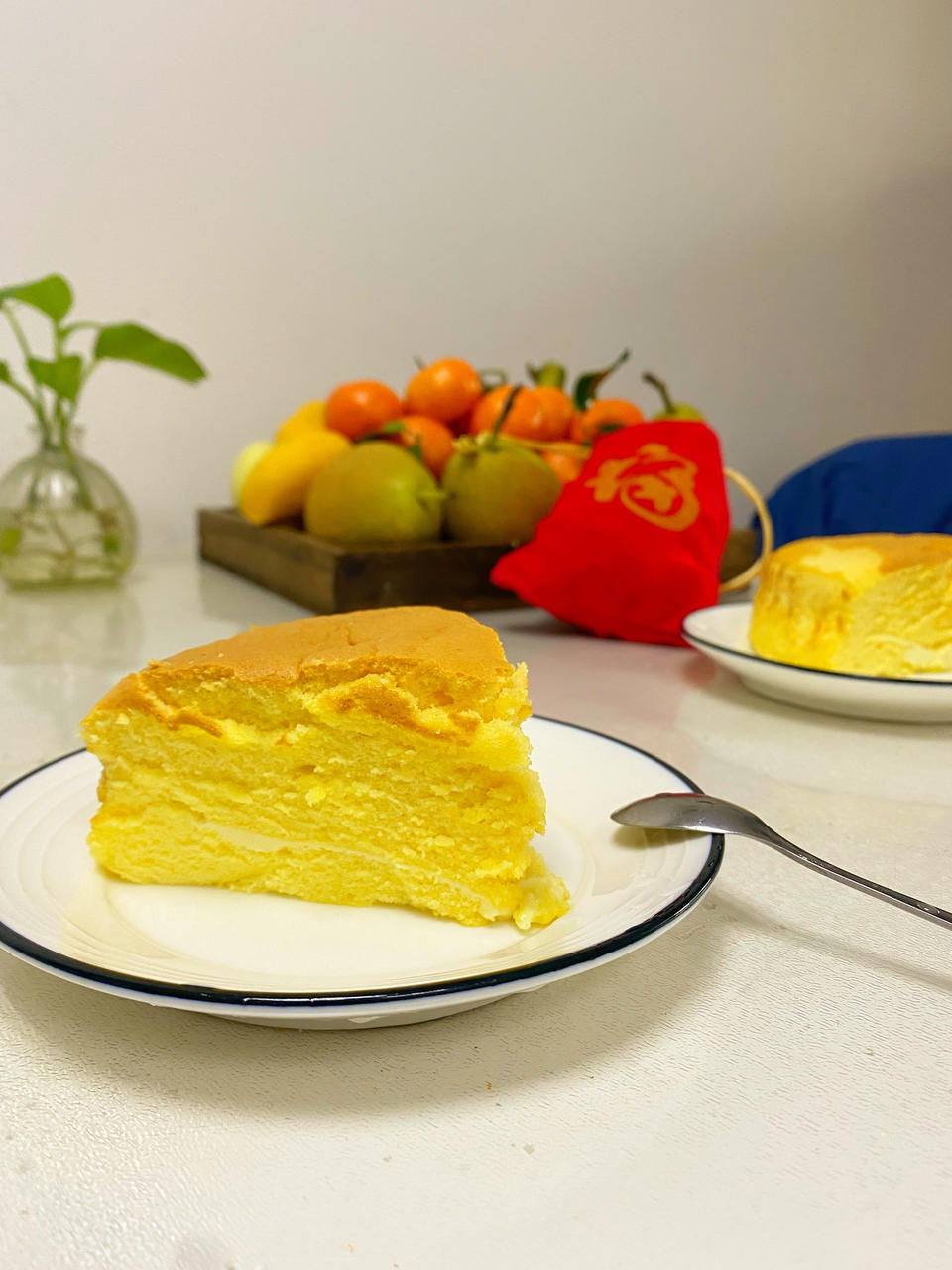 榛子味芝士流心蛋糕