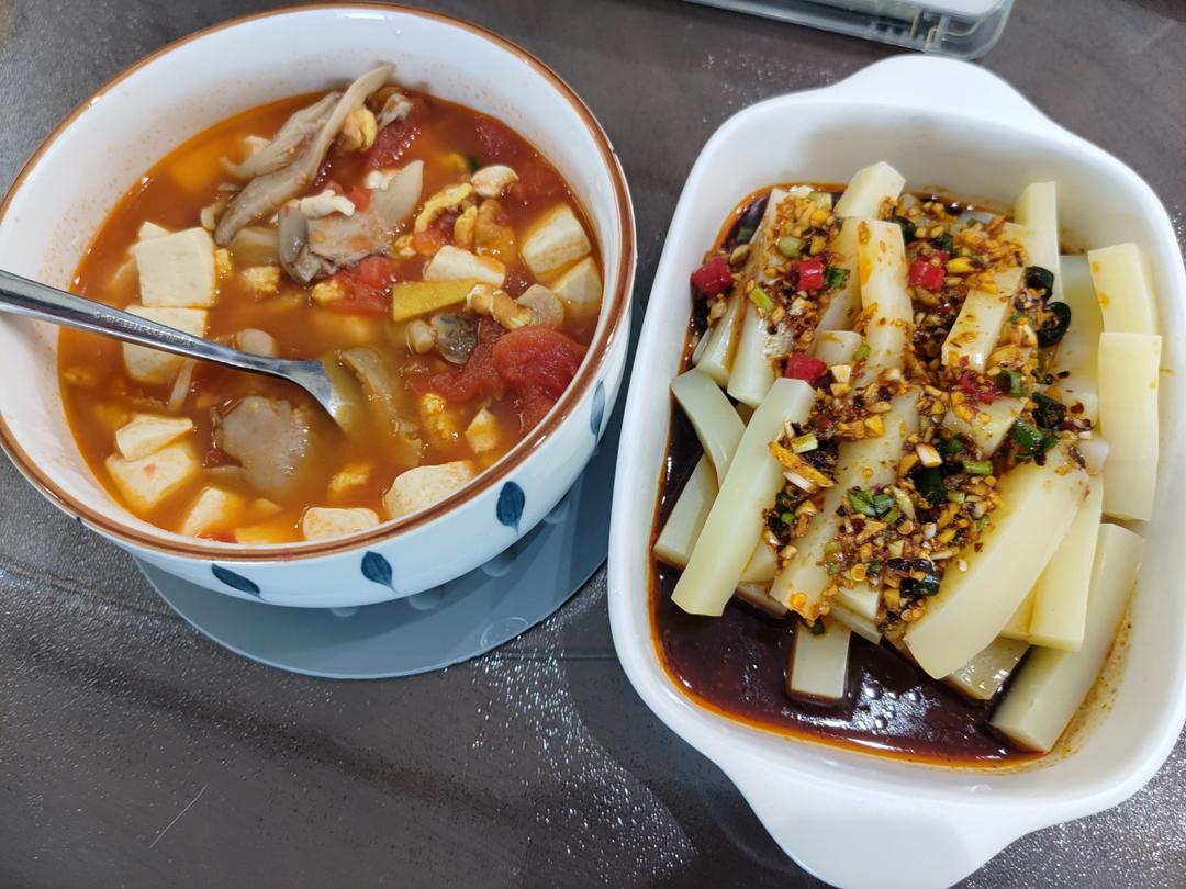 最朴素的凉拌凉粉