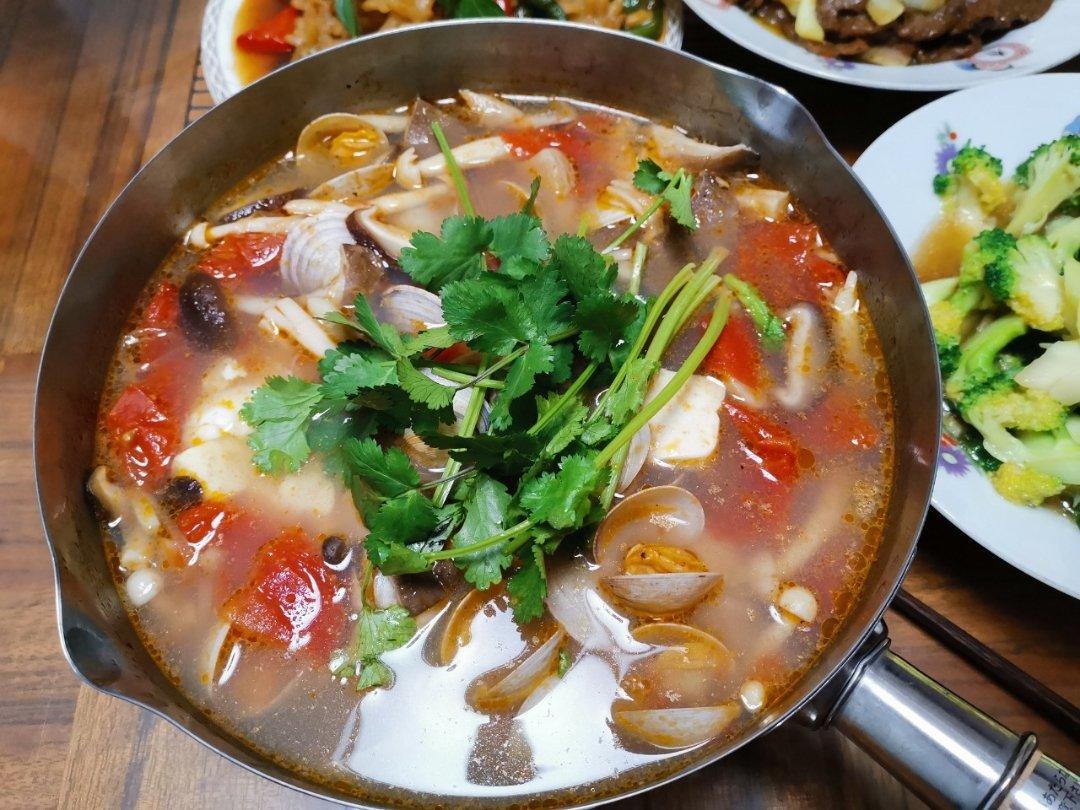 蛤蜊豆腐汤(减肥)