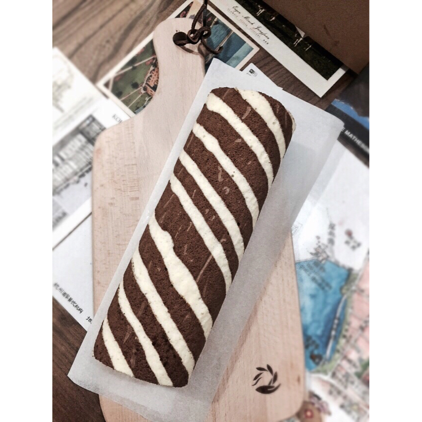 超萌长颈鹿蛋糕卷