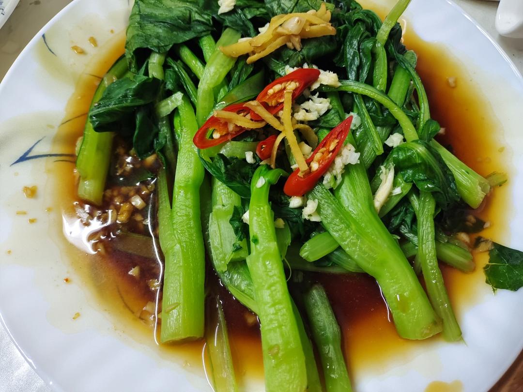 白灼菜心（附白灼类菜的小细节）