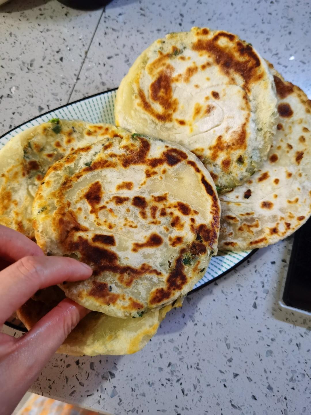 烫面油饼