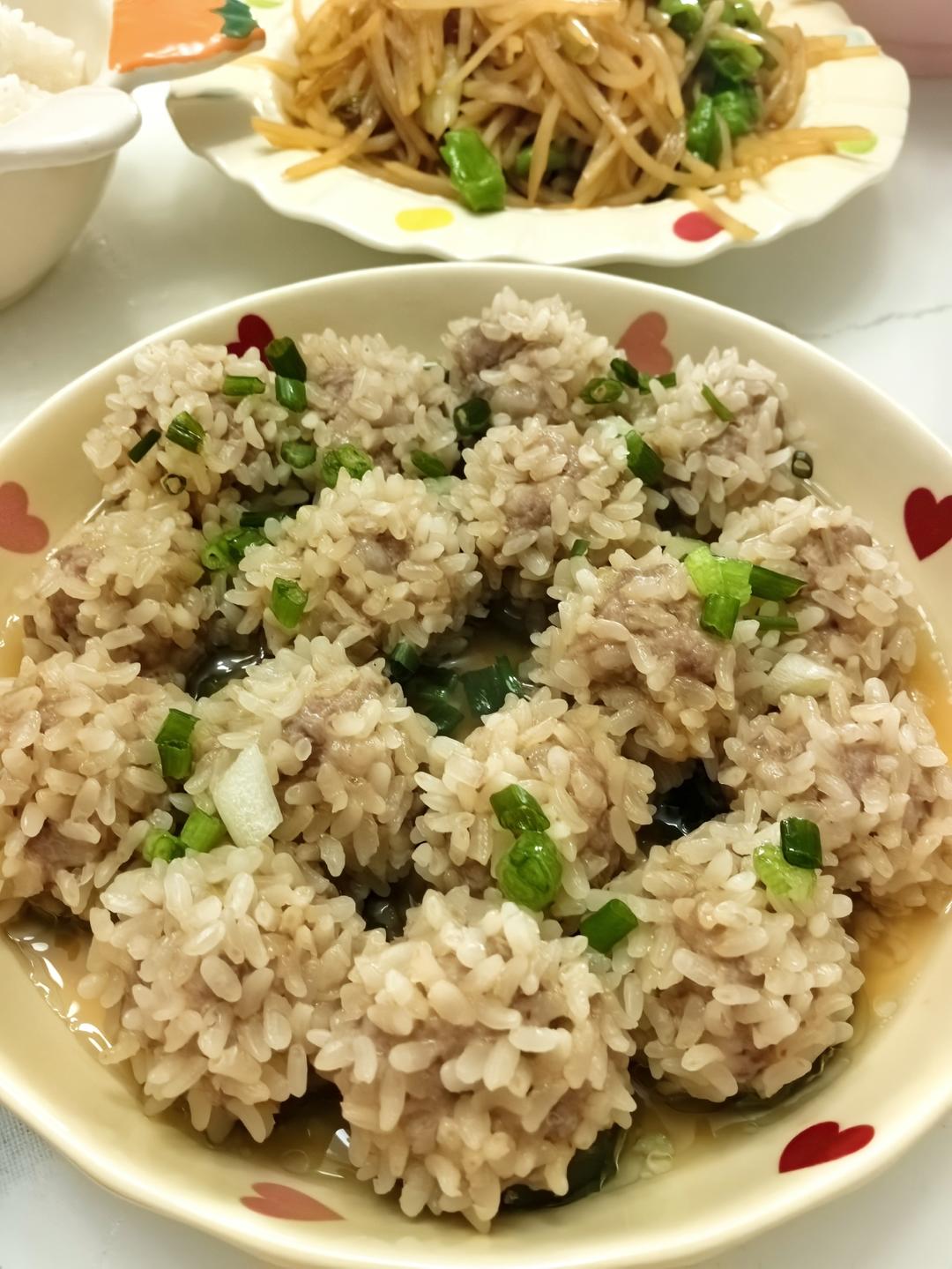 糯米珍珠丸子