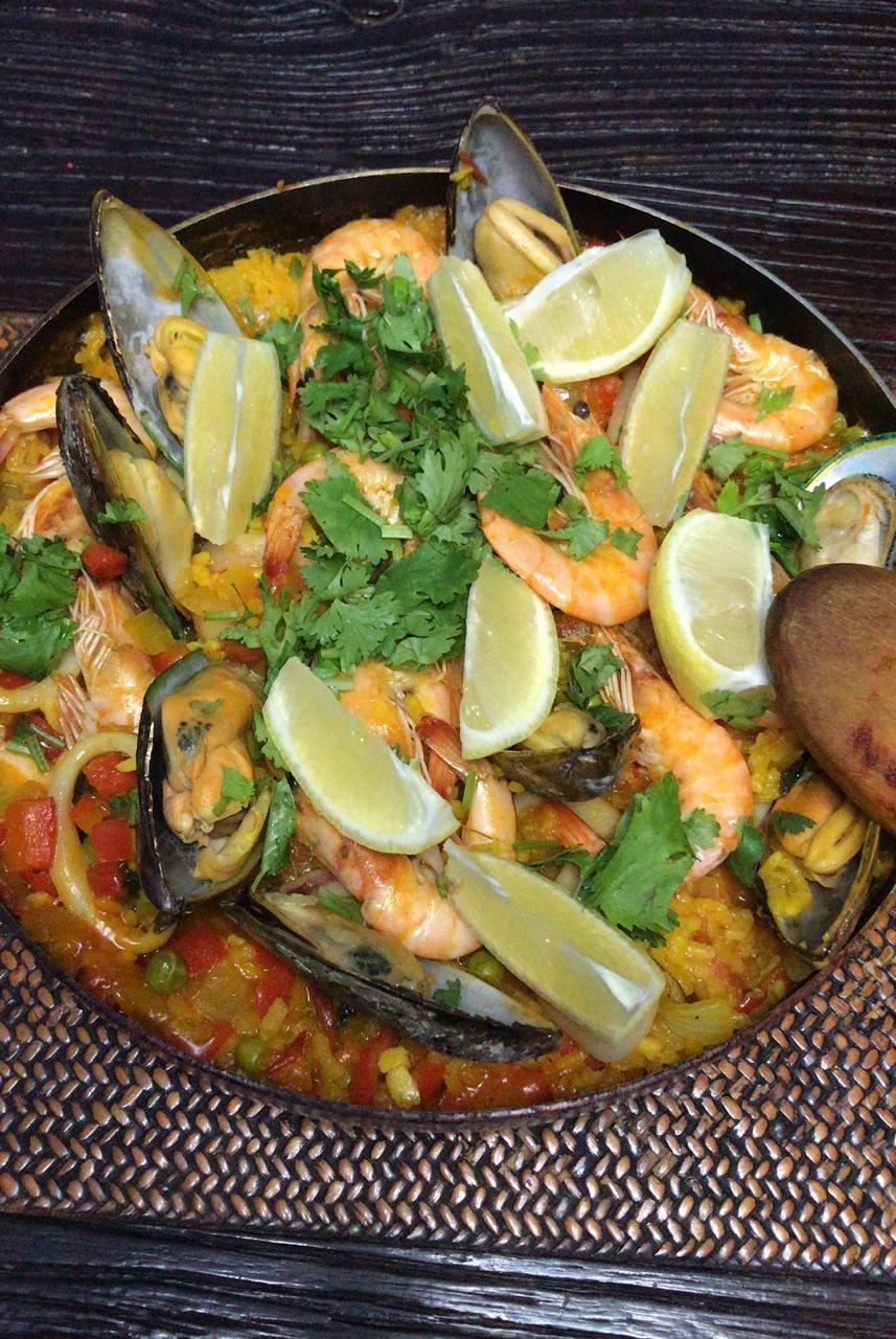 【曼食慢语】Seafood Paella 西班牙海鲜饭