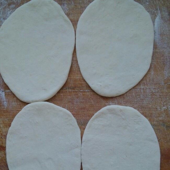 蒸荷叶饼的做法 步骤2