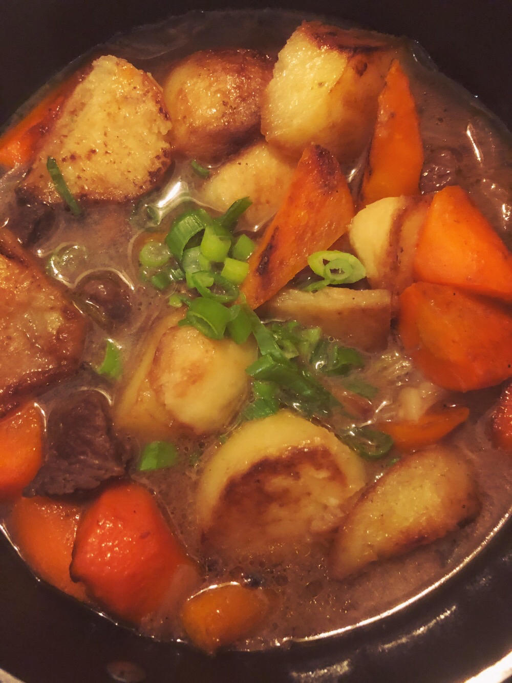 沙沙土豆胡萝卜炖牛肉