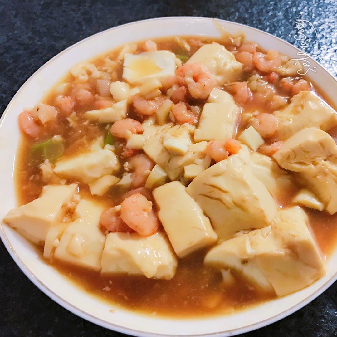 虾仁豆腐