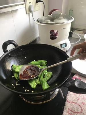 阿婆的菜谱-虎皮青椒（无糖）的做法 步骤6