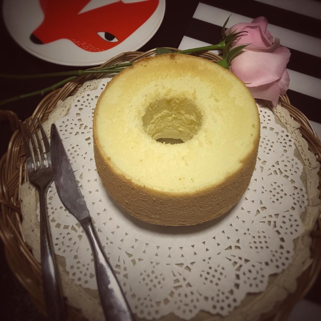 原味戚风蛋糕 女侠森森