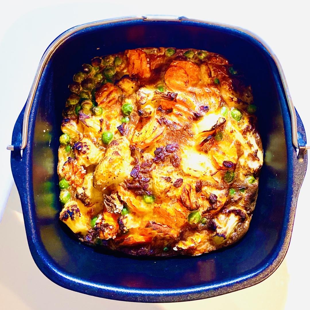 菠菜烘蛋烤箱版