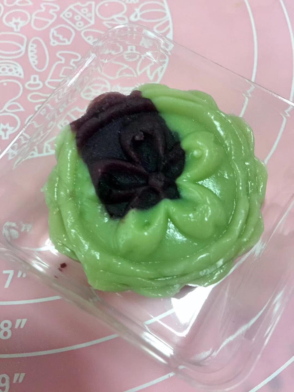 超越香港大班紫薯冰皮月饼
