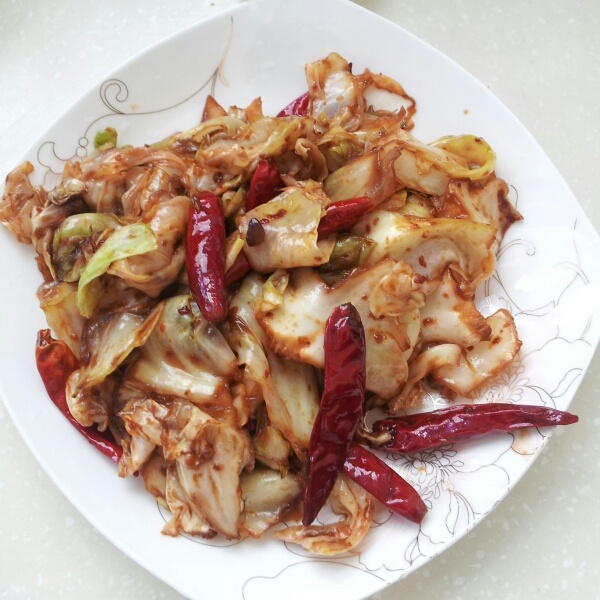 酱爆圆白菜