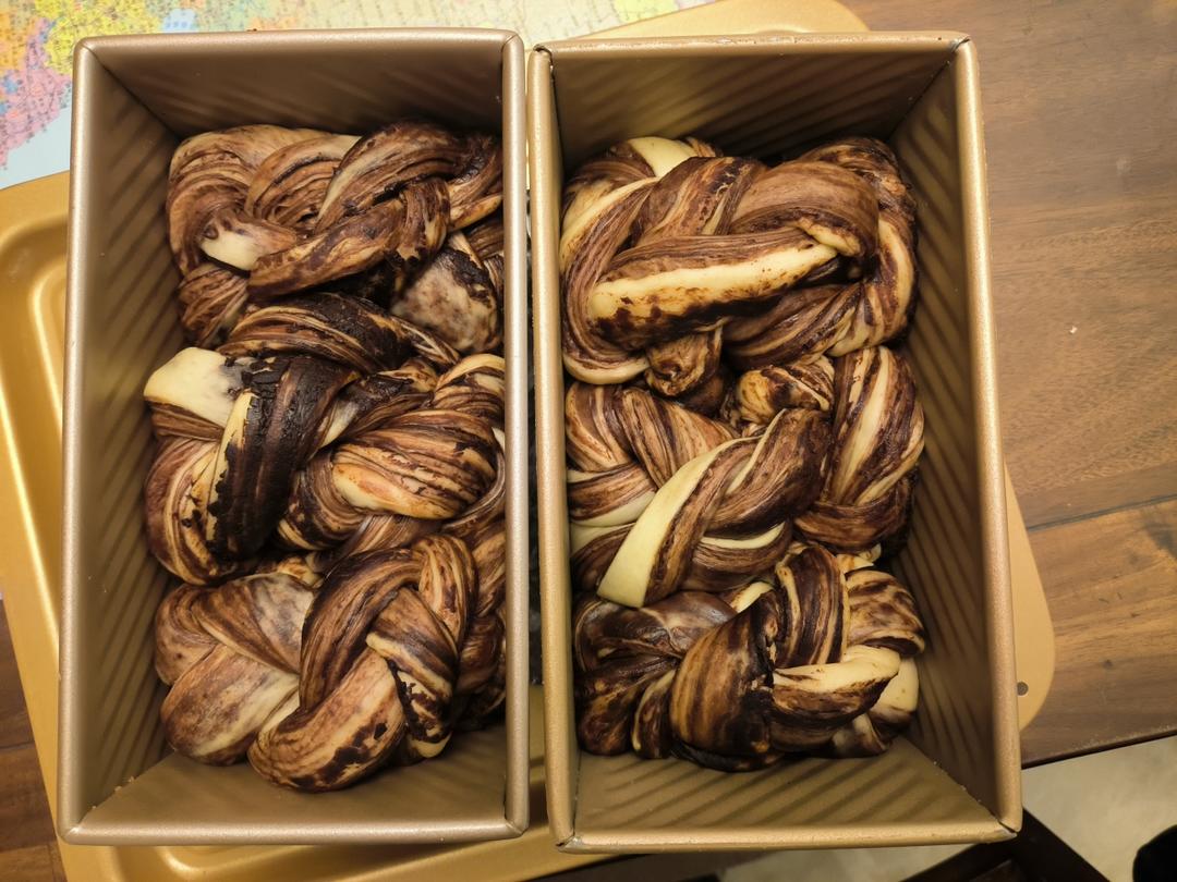🍫浓郁巧克力吐司🍫
—复刻版爸爸糖吐司面包