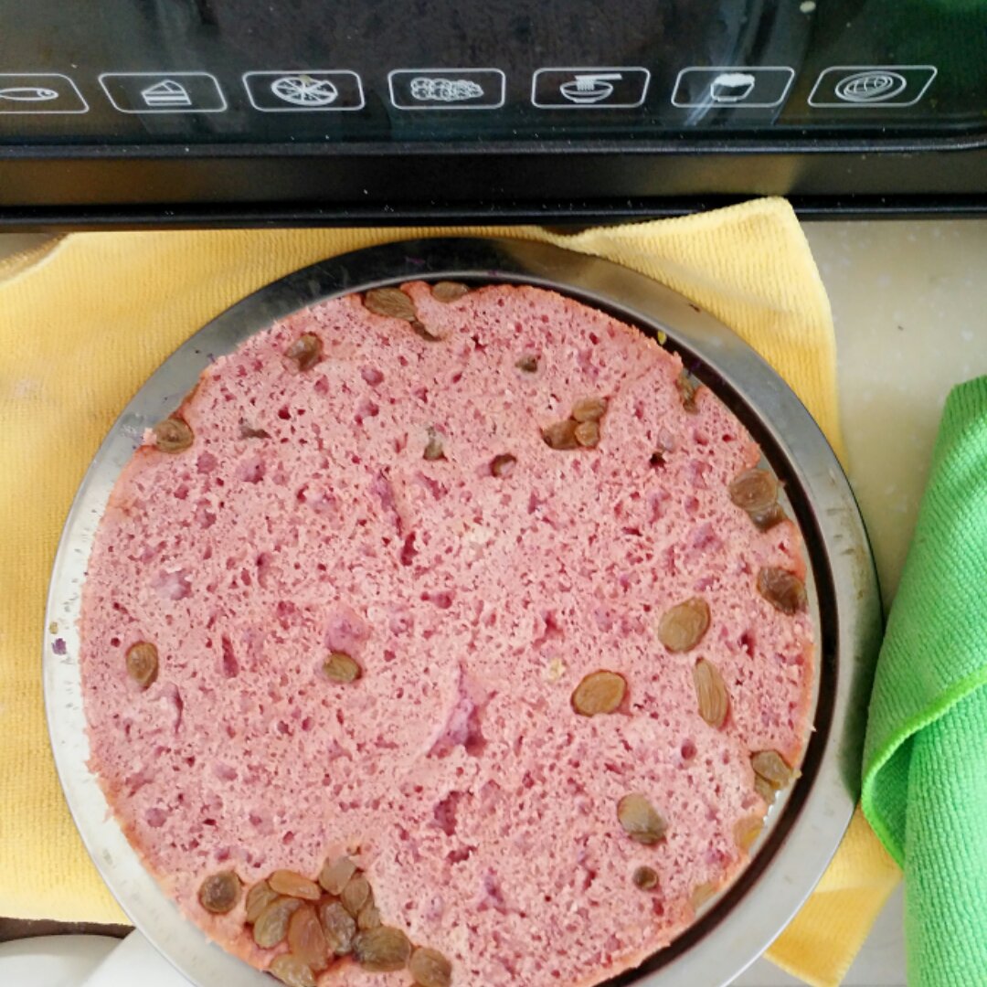 紫薯发糕