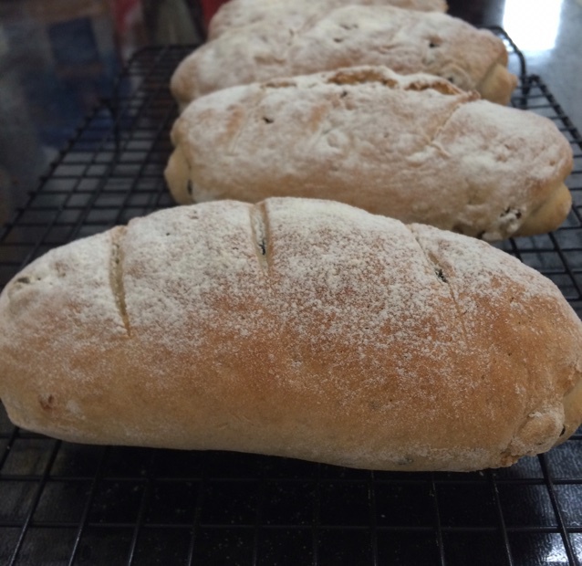 蔓越莓全麦黑糖面包