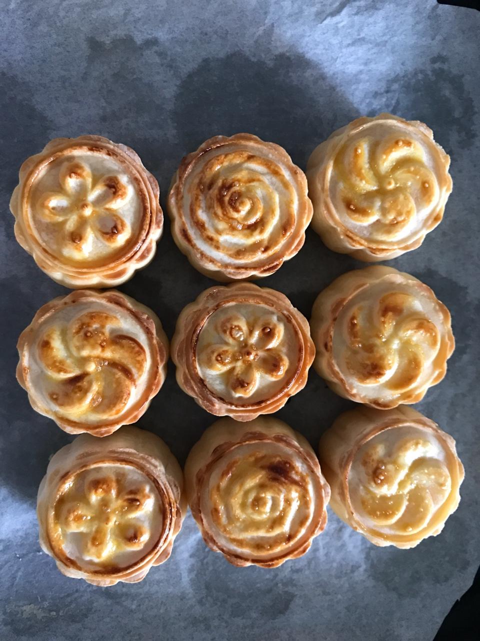 流心奶黄月饼（无吉士粉/转化糖浆版本）【曼食慢语】