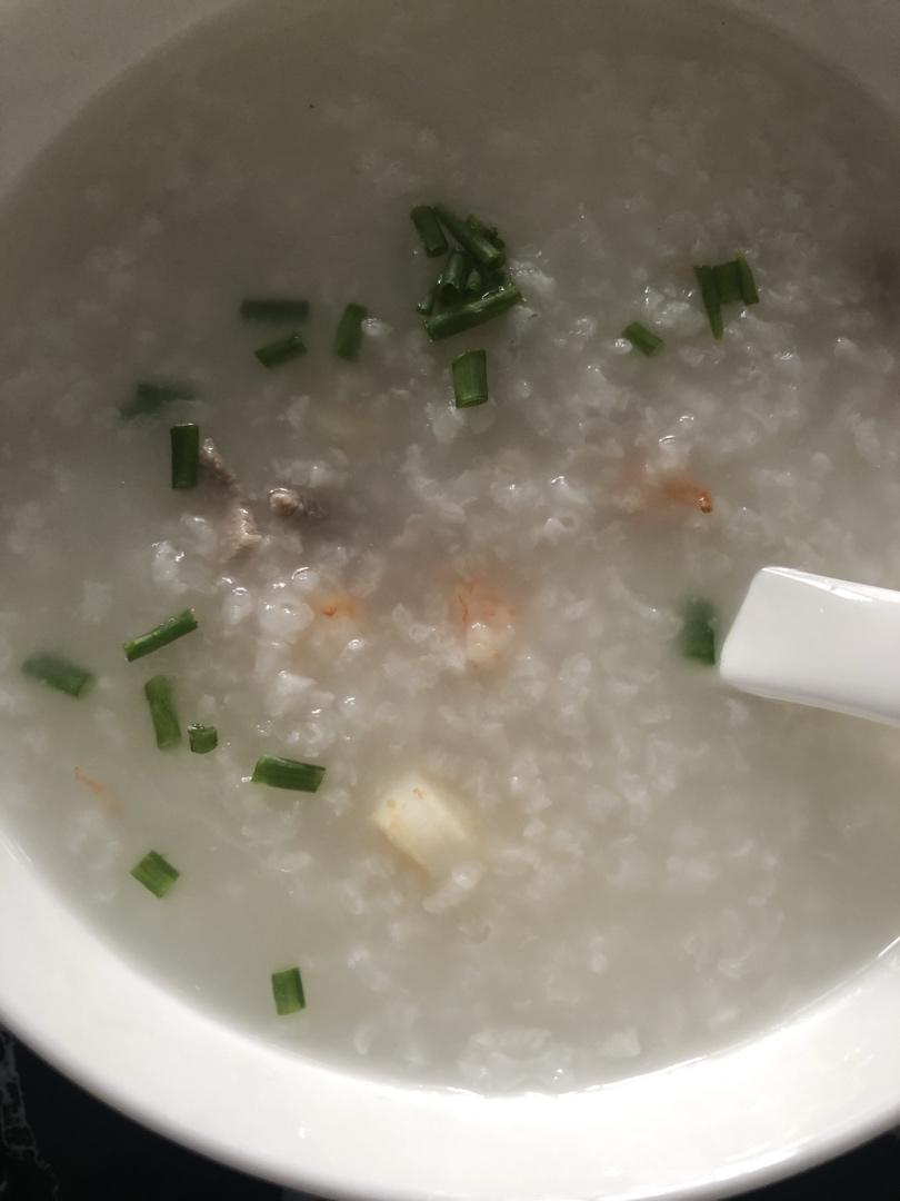 干贝鲜虾粥