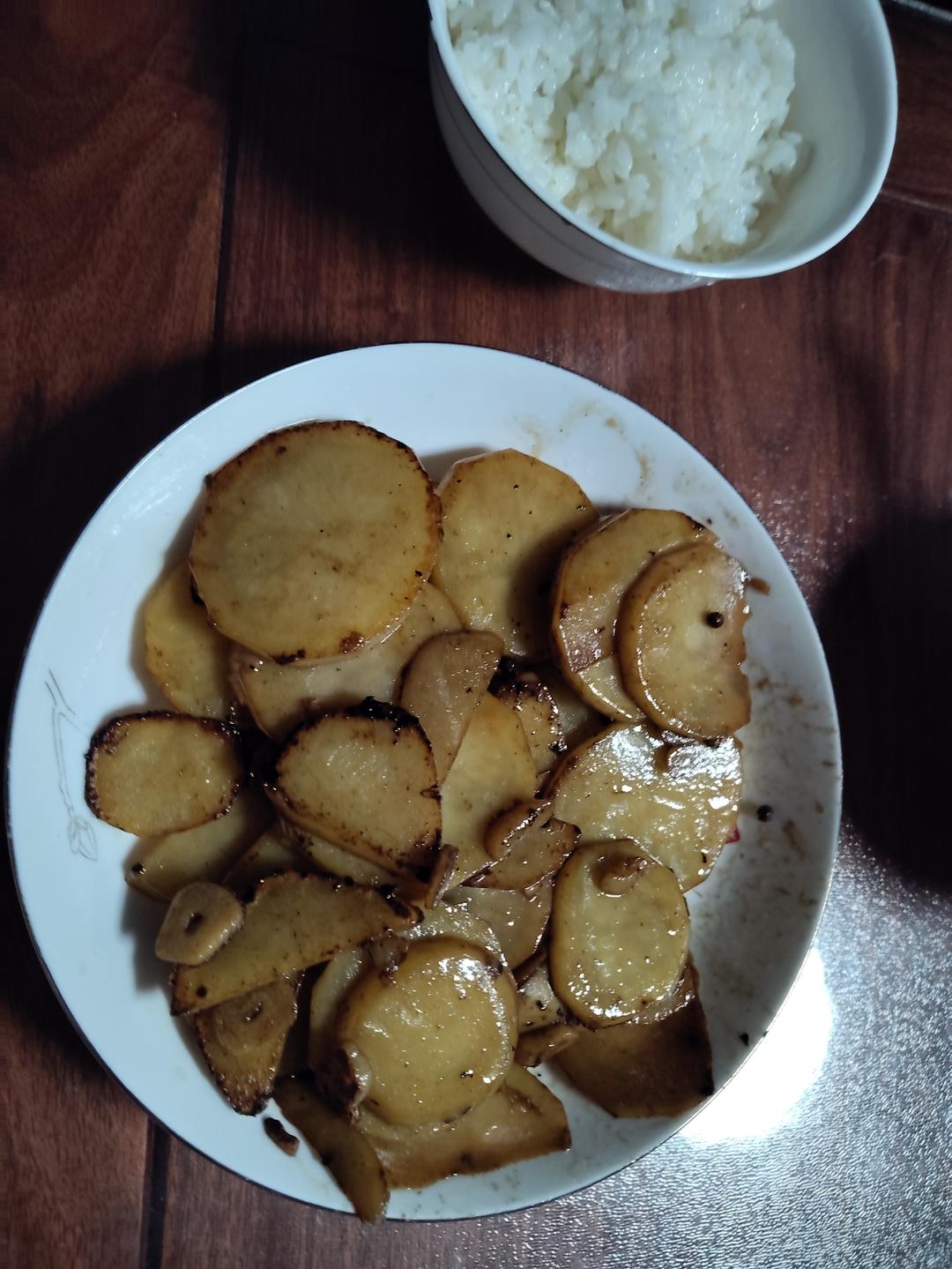 简单下饭的炒土豆片