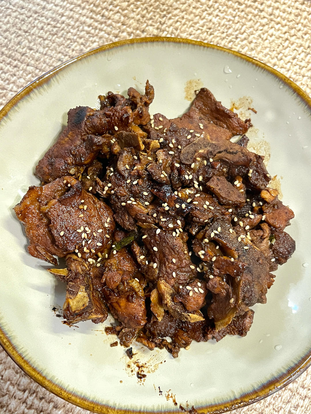 话梅排骨