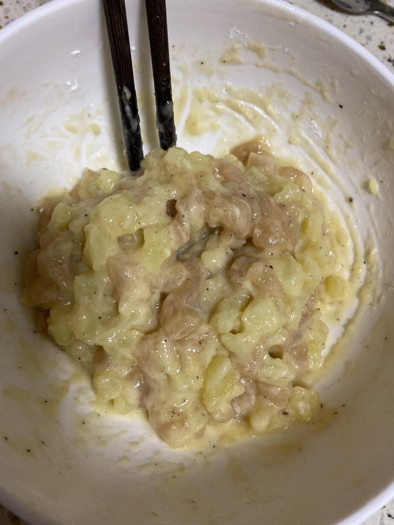 土豆鸡肉烙