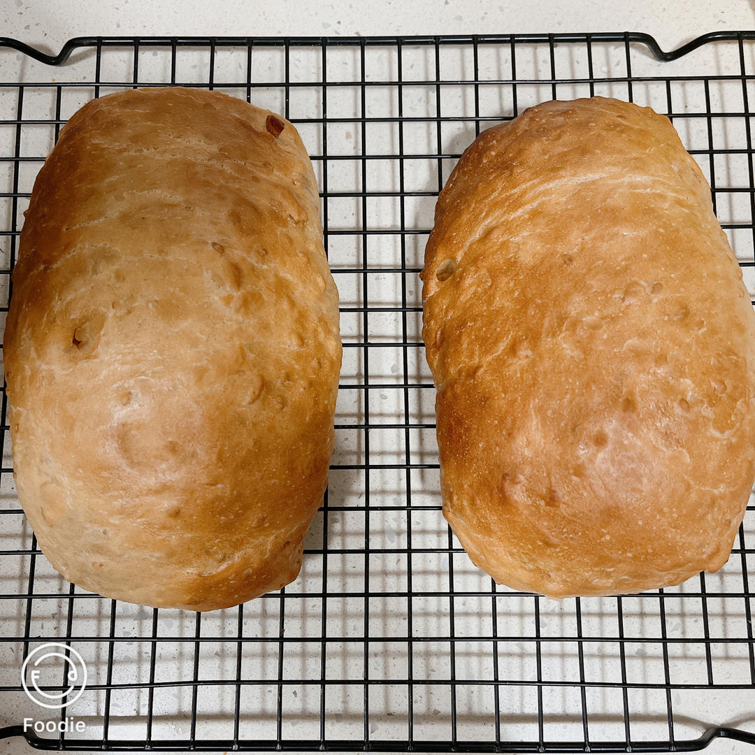 亚麻籽芒果的软欧，一个铁盆搞定