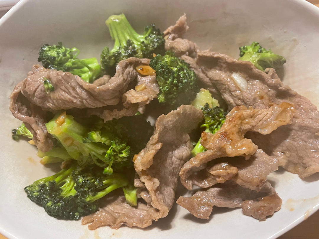 牛肉炒西兰花🥦
