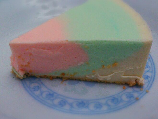 彩虹芝士蛋糕（6寸圆模）