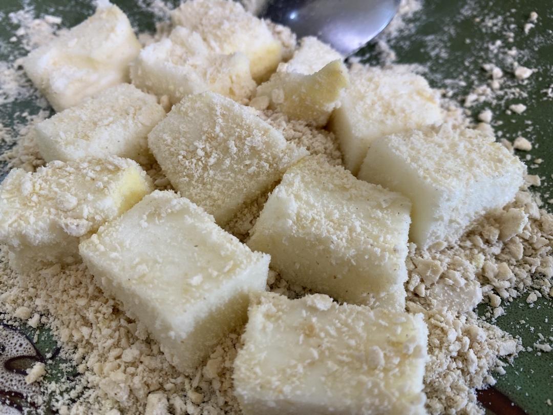 （只需4种材料)牛奶小方