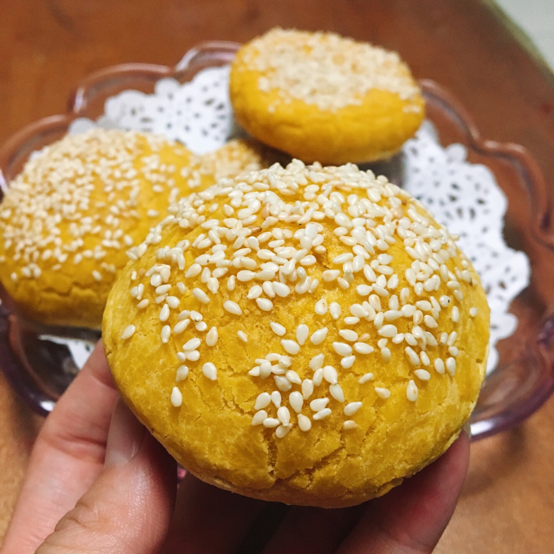 烤箱做南瓜饼（南瓜饼的做法）