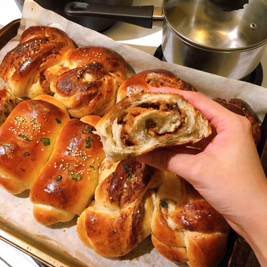 纯奶手撕吐司的做法 步骤1