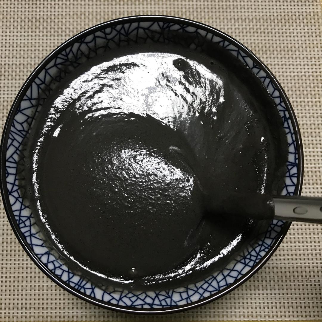 icelansing做的核桃黑芝麻糊