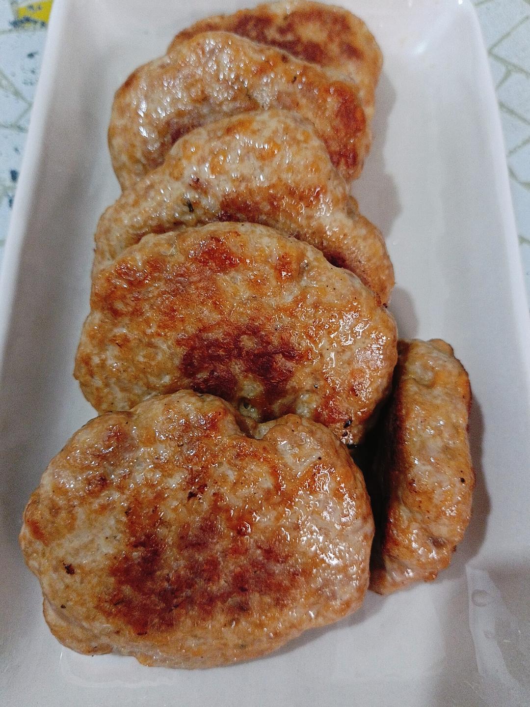 汉堡猪肉饼