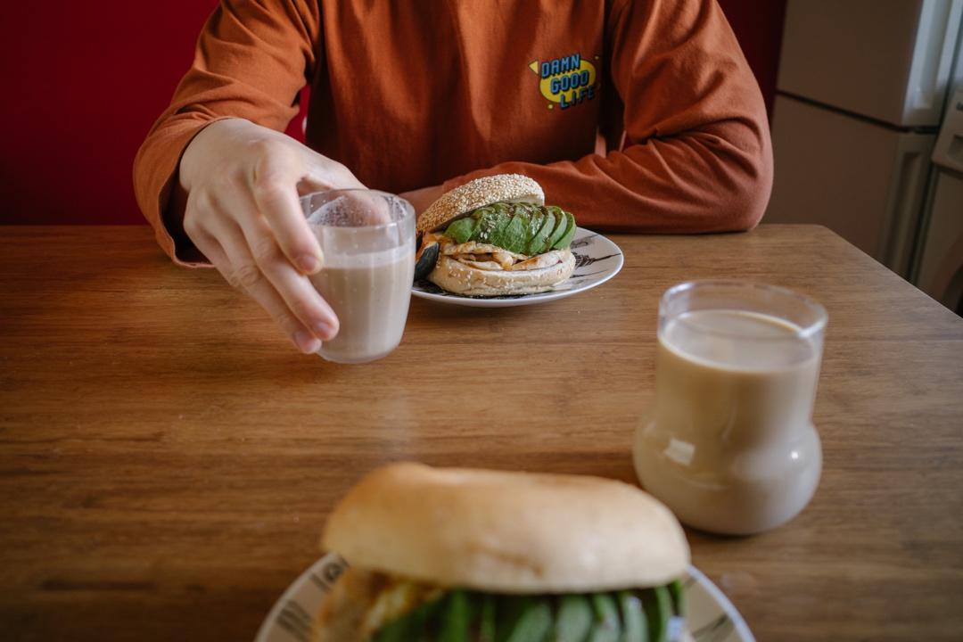 碱水贝果｜海陆贝果三明治【北鼎烤箱菜谱】