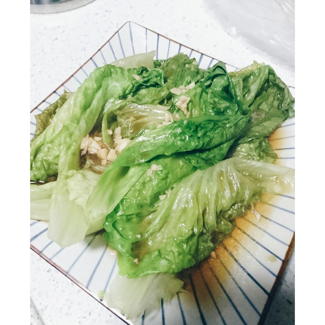 家常菜 蚝油生菜