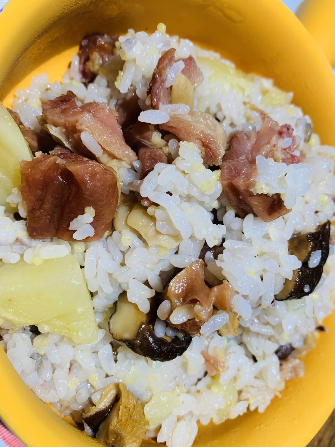 腊鸡腿饭🍗的做法