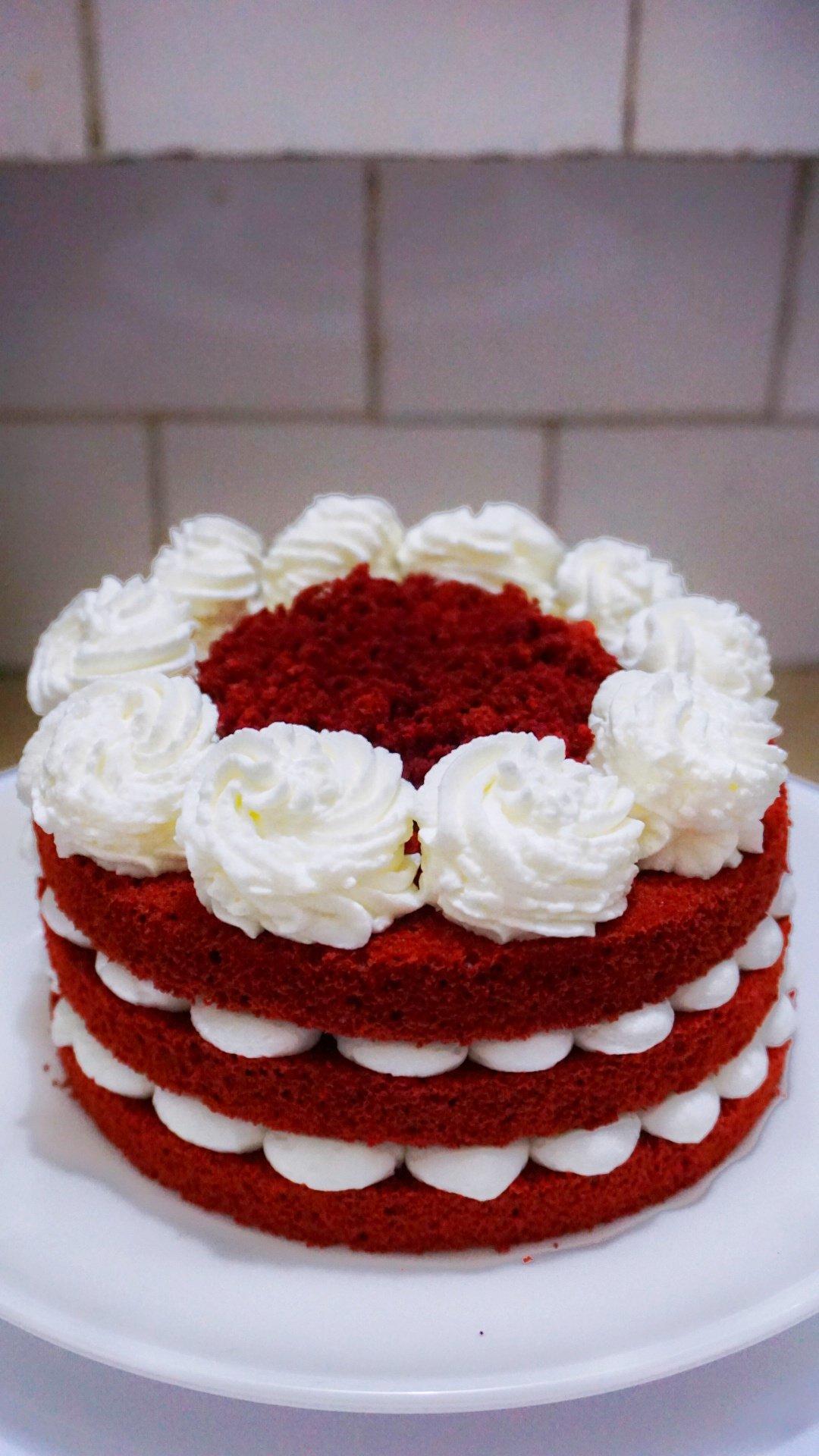 春风的旋律做的红丝绒蛋糕