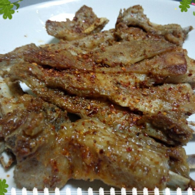 孜然烤羊排