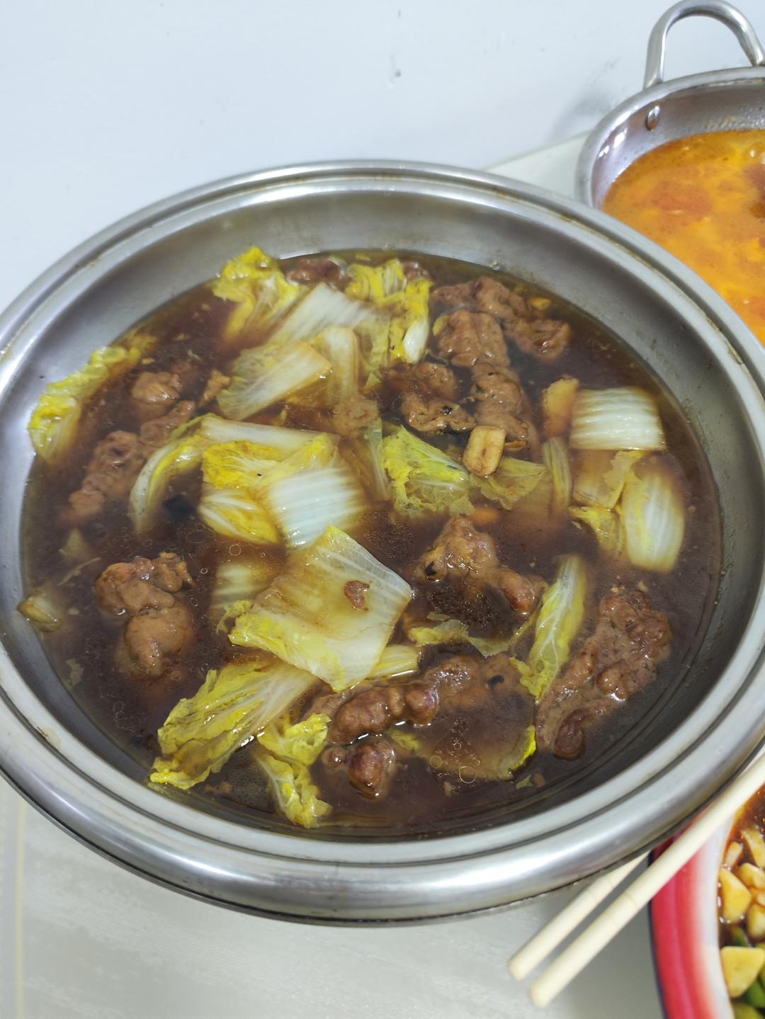 小酥肉炖白菜