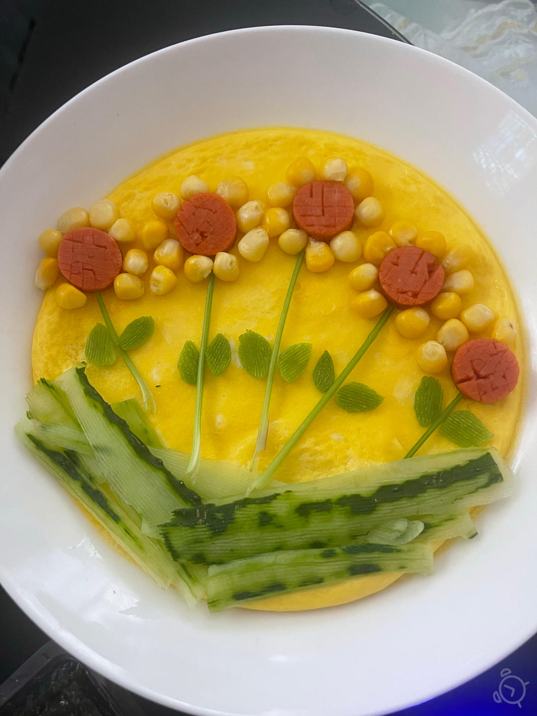 🌻向日葵水蒸蛋