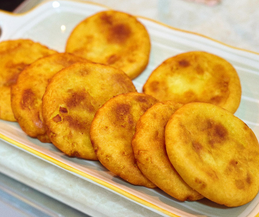 地瓜饼，粘粘糯糯