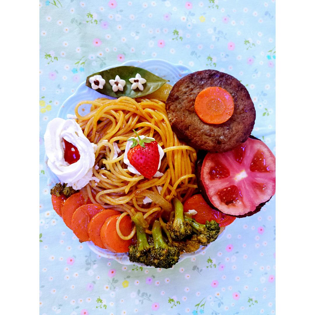 黑椒牛排（配土豆/鸡蛋，意面/蔬菜）