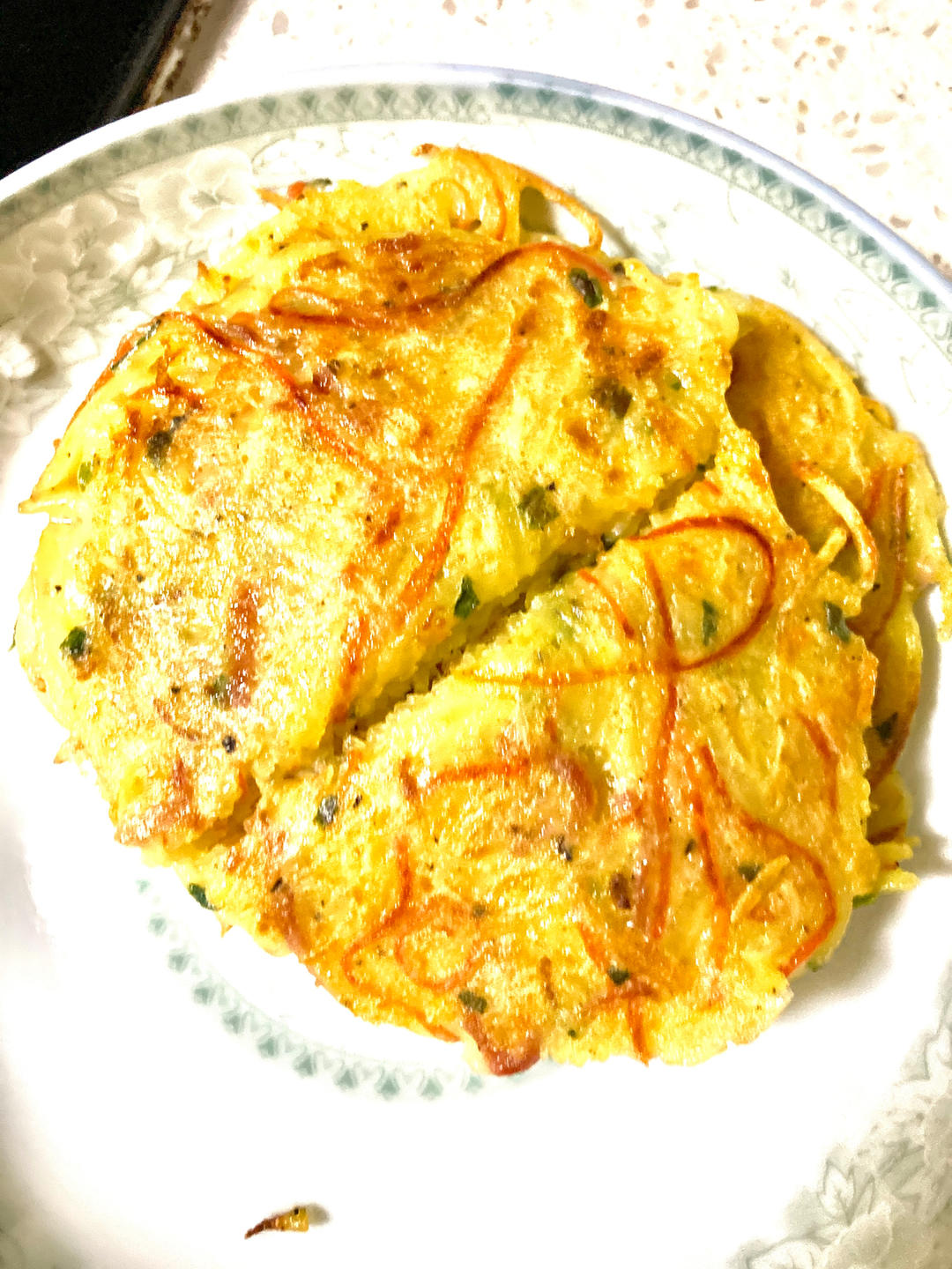 土豆饼(土豆胡萝卜丝饼)