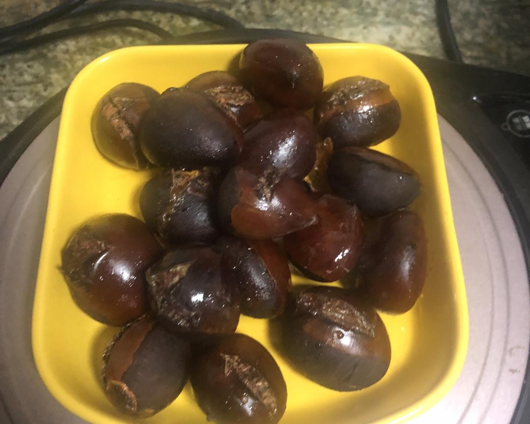 超级简单的糖烤栗子做法